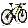 Bicicleta Vega Aro 29 Quadro 19 Alumínio 27v Shimano Alivio Freio Hidráulico Preto Amarelo - - 3