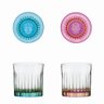 Conjunto de Copos de Cristal Colorido para Água/whisky 6 Peças 360 Ml Biona Oxford Biona - Oxford Fi - 2