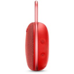 Caixa de Som Portátil Speaker Jbl Clip 3, Bluetooth/Auxiliar, 1.000 Mah - Vermelho - 3