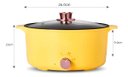 Ver imagem 2 de Panela Elétrica Amarela Multifuncional Gourmet Antiaderente 220V