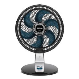 Ventilador Philco 40cm Pvt400 Az Turbo, Preto/Azul - 220V - 5