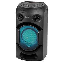 Mini System Sony Mhc-V21, USB, Mp3, Fm, Bluetooth, Karaokê, Preto - Bivolt - 2