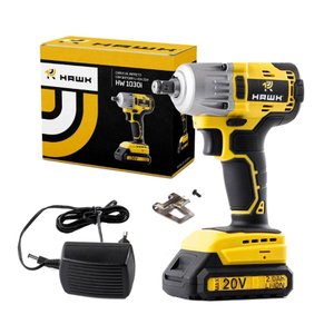 Chave de Impacto sem Fio a Bateria de Litio 20v Hawk