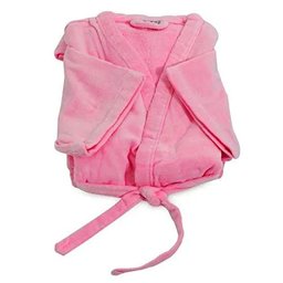 Enxovais Banho Adulto Roupao Dohler -Com Manga Rosa G - 1