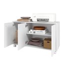 Ver imagem 5 de Balcão em MDP com 3 Portas 1 Prateleira e 4 Pés Rodízio BRV Móveis