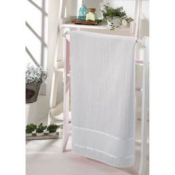 Enxovais Banho Adulto Toalha Banho Normal Dohler -velour para Bordar Bella Liso Cinza - 1 Enxovais Banho Adulto Toalha Banho Normal Dohler -velour para Bordar Bella Liso Cinza - 1