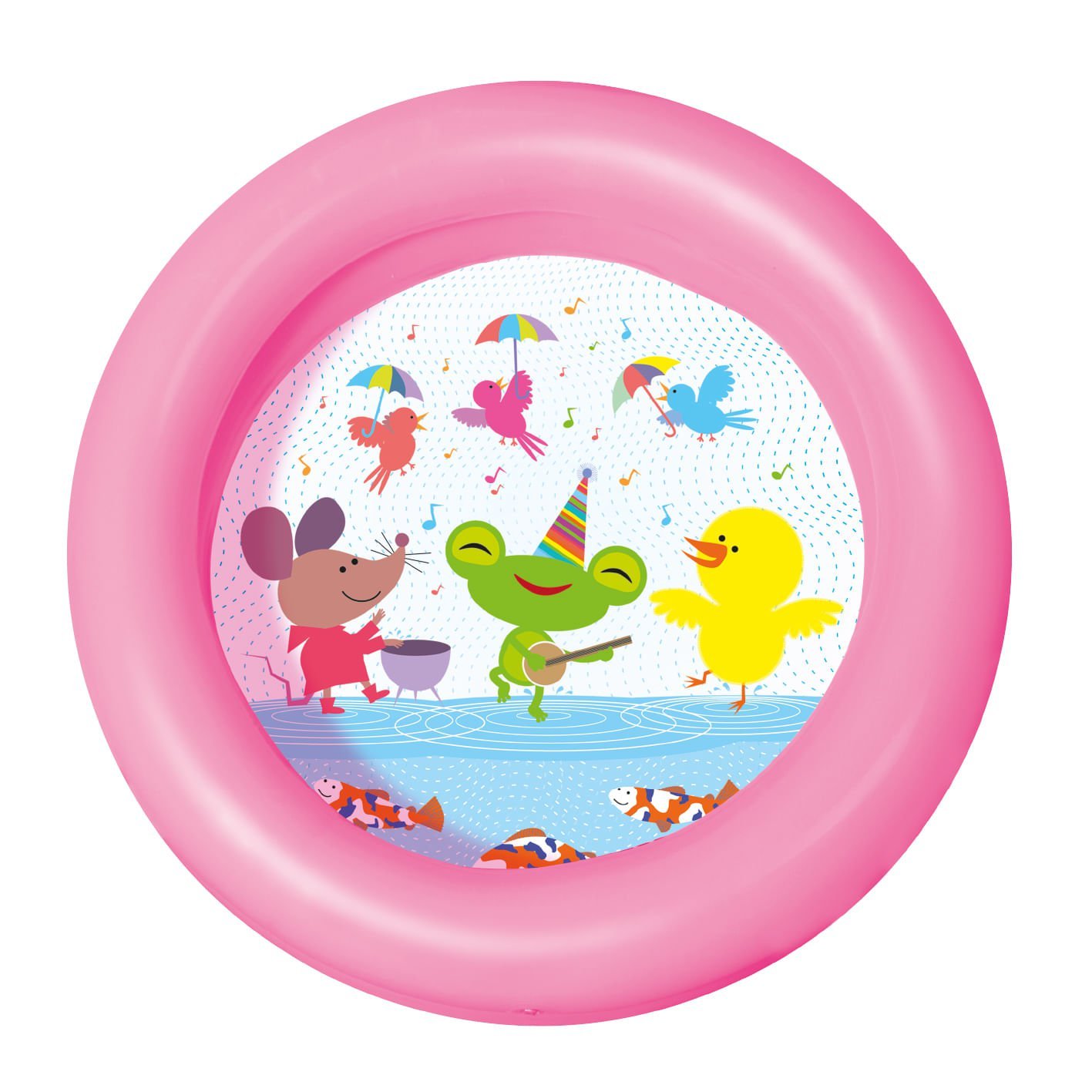 Piscina Inflável Infantil Kiddie 2 Anéis 21 Litros Bel - 2