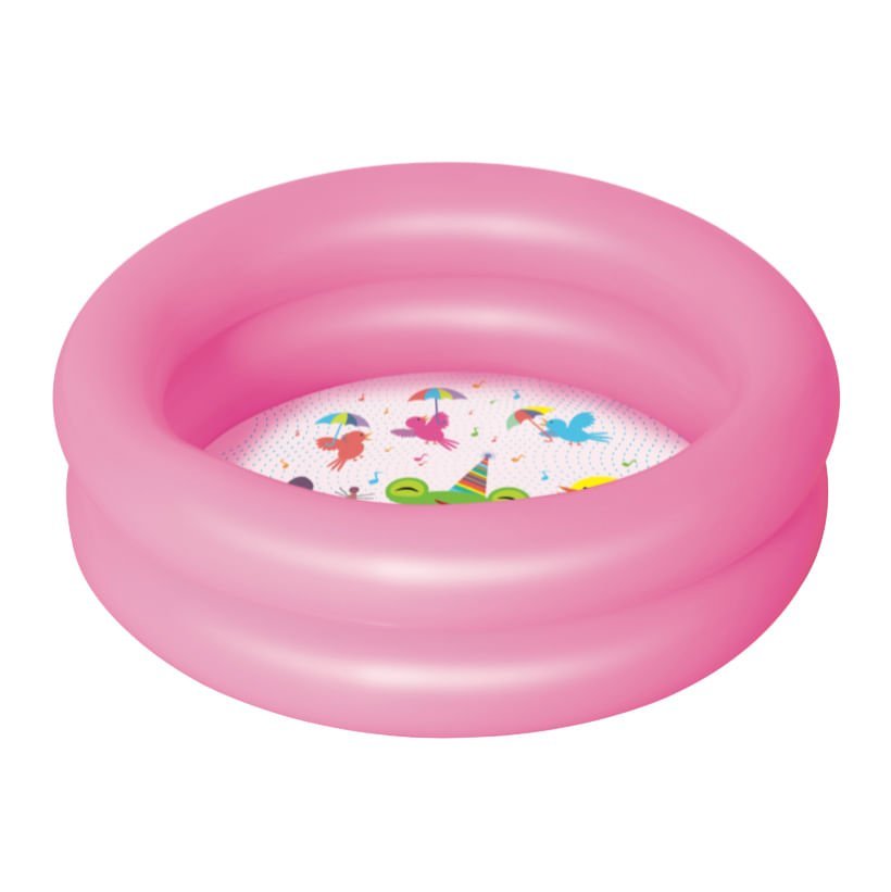 Piscina Inflável Infantil Kiddie 2 Anéis 21 Litros Bel - 1