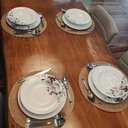 Ver imagem 5 de Jogo 12 Pratos Fundos Redondos 23cm Garden em Porcelana com Estampa Floral Germer