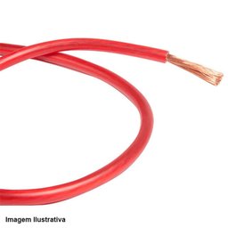 Cabo de Potência 100% Cobre 33mm 15 Metros Vermelho - Technoise - 5