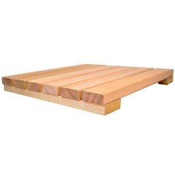 Deck em Placa de Madeiramodular Basemadeira 30x30cm Bege/Eucalipto Madersilva - 4
