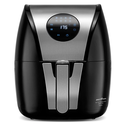 Ver imagem 1 de Fritadeira Elétrica Britânia Air Fryer Digital Inox 5l Bfr41pi Preta / Inox