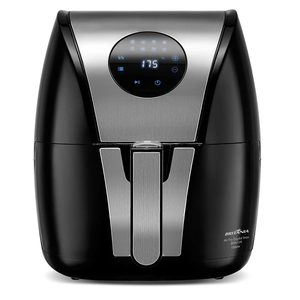 Fritadeira Elétrica Britânia Air Fryer Digital Inox 5l Bfr41pi Preta / Inox