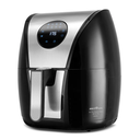 Ver imagem 2 de Fritadeira Elétrica Britânia Air Fryer Digital Inox 5l Bfr41pi Preta / Inox