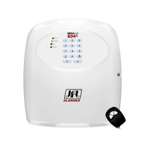 Central de Alarme Jfl Brisa Cell 804, 8 Zonas + Discadora, Gsm