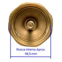 Ver imagem 3 de Castelo Registro Gaveta 1502 3" Deca Novo - 4306057