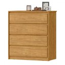 Ver imagem 2 de Cômoda Carla 4 Gavetas - Mx Móveis