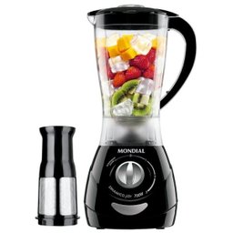 Liquidificador Mondial L-34 Premium, Filtro, 3 Vel + Pulsar, 700W, Preto - 110V - 6