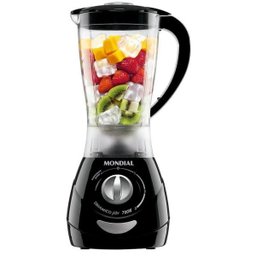Liquidificador Mondial L-34 Premium, Filtro, 3 Vel + Pulsar, 700W, Preto - 110V - 4