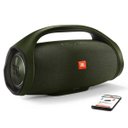 Ver imagem 3 de Caixa Bluetooth Jbl Green Boombox 60W, P2, Estéreo, Resistente À Água, Verde - Bivolt