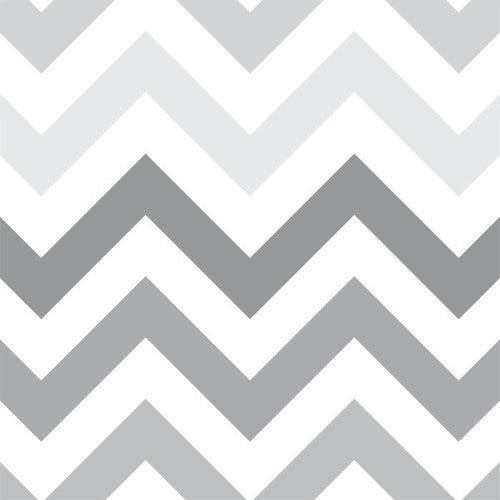 Papel Parede Adesivo Chevron Cinza - 1