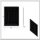 Ver imagem 2 de Bandeja Esmaltada de Resíduos para Fornos de Embutir de 45 Litros