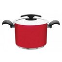 Ver imagem 1 de Caldeirão aço inox com fundo triplo Ø 20cm DUO COLOR - TRAMONTINA