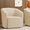 Ver imagem 2 de Poltrona Decorativa Orgânica Stella Max Suede D03 - D’Rossi