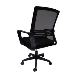 Cadeira de Escritório Ergonômica Michigan Diretor Secretária com Regulagem Giratória Preta - 8