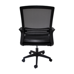 Cadeira de Escritório Ergonômica Michigan Diretor Secretária com Regulagem Giratória Preta - 9