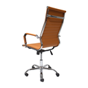 Ver imagem 7 de Cadeira de Escritório Ergonômica Stripes Esteirinha Presidente Home Office Caramelo