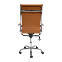 Ver mais imagens de Cadeira de Escritório Ergonômica Stripes Esteirinha Presidente Home Office Caramelo