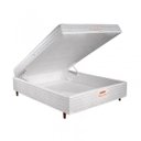 Ver imagem 2 de Cama Box Baú Conjugado Casal Herval com Molas Evolution 58x138x188