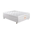 Ver imagem 1 de Cama Box Baú Conjugado Casal Herval com Molas Evolution 58x138x188