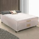 Ver imagem 3 de Cama Box Baú Conjugado Casal Herval com Molas Evolution 58x138x188
