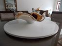 Ver imagem 4 de Prato Giratório Decorativo para Mesa de Jantar 70cm - Branco