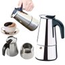 Cafeteira Italiana Inox Expresso Manual 200ml 4 Xícaras Café - 9