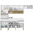 Ver imagem 6 de Cozinha Modulada 4 Pecas Balcao com Tampo Line Ktp Supremo Cp Freijo