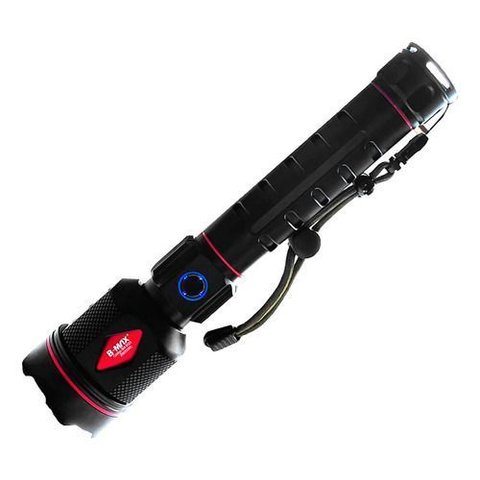 Lanterna Militar P90 Recarregável com 7 Modos de Luz