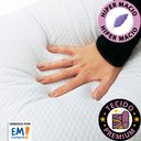 Ver imagem 6 de Travesseiro Alto de Espuma Nasa com Conforto Térmico Gelsense e Fibra Siliconada Antialérgico 50x70x