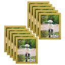 Ver imagem 1 de Kit 10 Porta Retrato Molduras 20x25 Amarelo