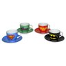 Conjunto de 4 Xícaras DC Comics Logos - 2