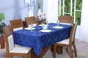 Ver imagem 2 de Toalha de Mesa 6 Lugares Jacquard 200x135 Admirare - Safira