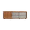 Ver imagem 5 de Rack Bancada Tv 75 Pol 180 Cm 4699 Cinamomo Off White Arly Cinamomo Off White