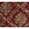 Papel de Parede Grace vinilico Vermelho Bronze Arabesco Hall - 1
