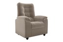Ver imagem 2 de Poltrona Reclinável Mx61 Onix Veludo Cappuccino E434 - Matrix