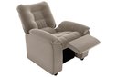 Ver imagem 4 de Poltrona Reclinável Mx61 Onix Veludo Cappuccino E434 - Matrix