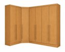 Ver imagem 1 de Guarda-Roupa Modulado de Canto Oblíquo 7 Portas 6 Gavetas 100% MDF Cairo