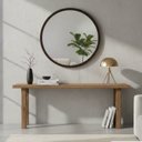 Ver imagem 6 de Espelho Redondo 40cm Moldura Alumínio Basic Reduna