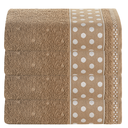 Ver imagem 1 de Kit 4 Toalhas de Banho 100% Algodão 1,50m X 75cm Alta Absorção Bordada Premium:fendi